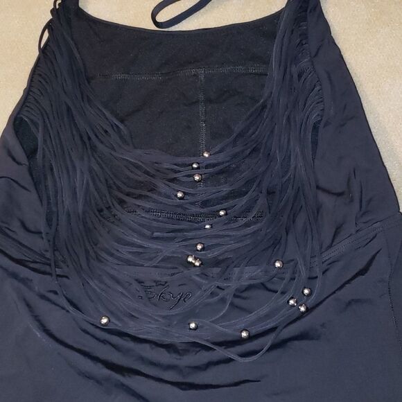 Skye Beaded String Back One Piece Swimsuit XL - Picture 2 of 6